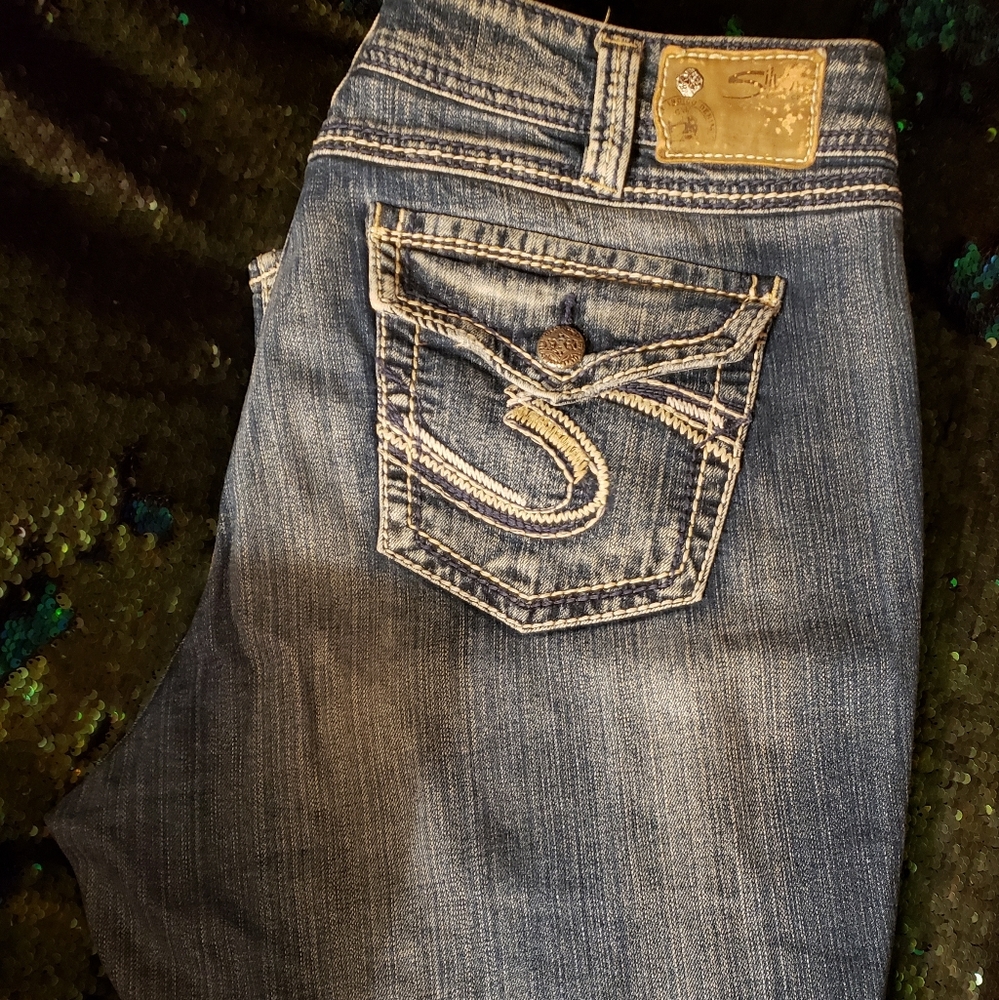 Womens Silver Jeans